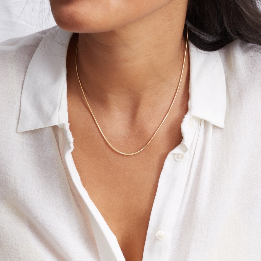 1mm Snake Chain - Picture 3 of 5
